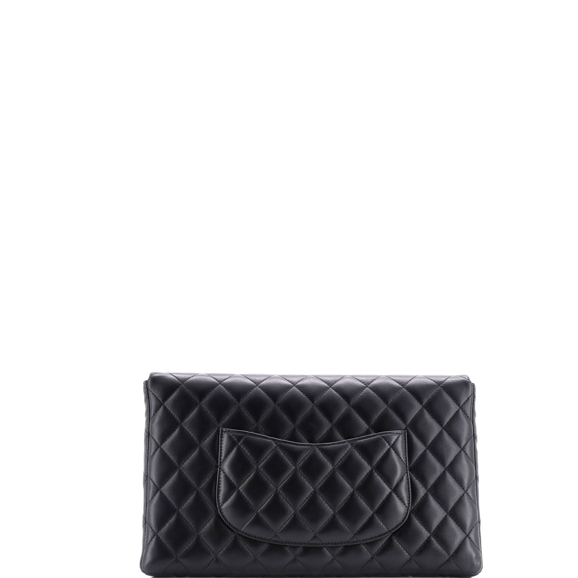 Classic Flap Clutch Quilted Lambskin