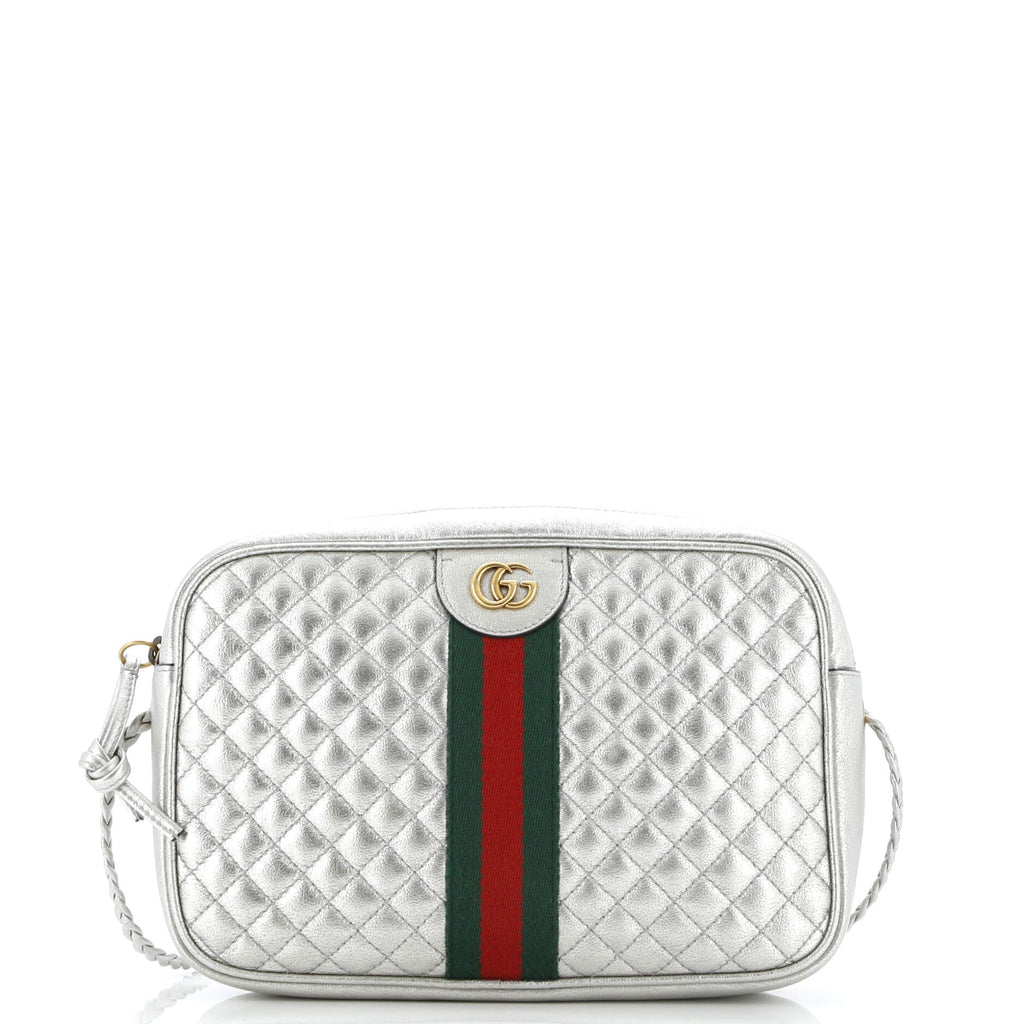 Trapuntata Camera Bag Quilted Leather Small