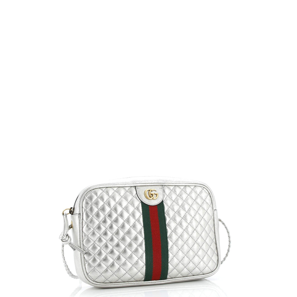 Trapuntata Camera Bag Quilted Leather Small