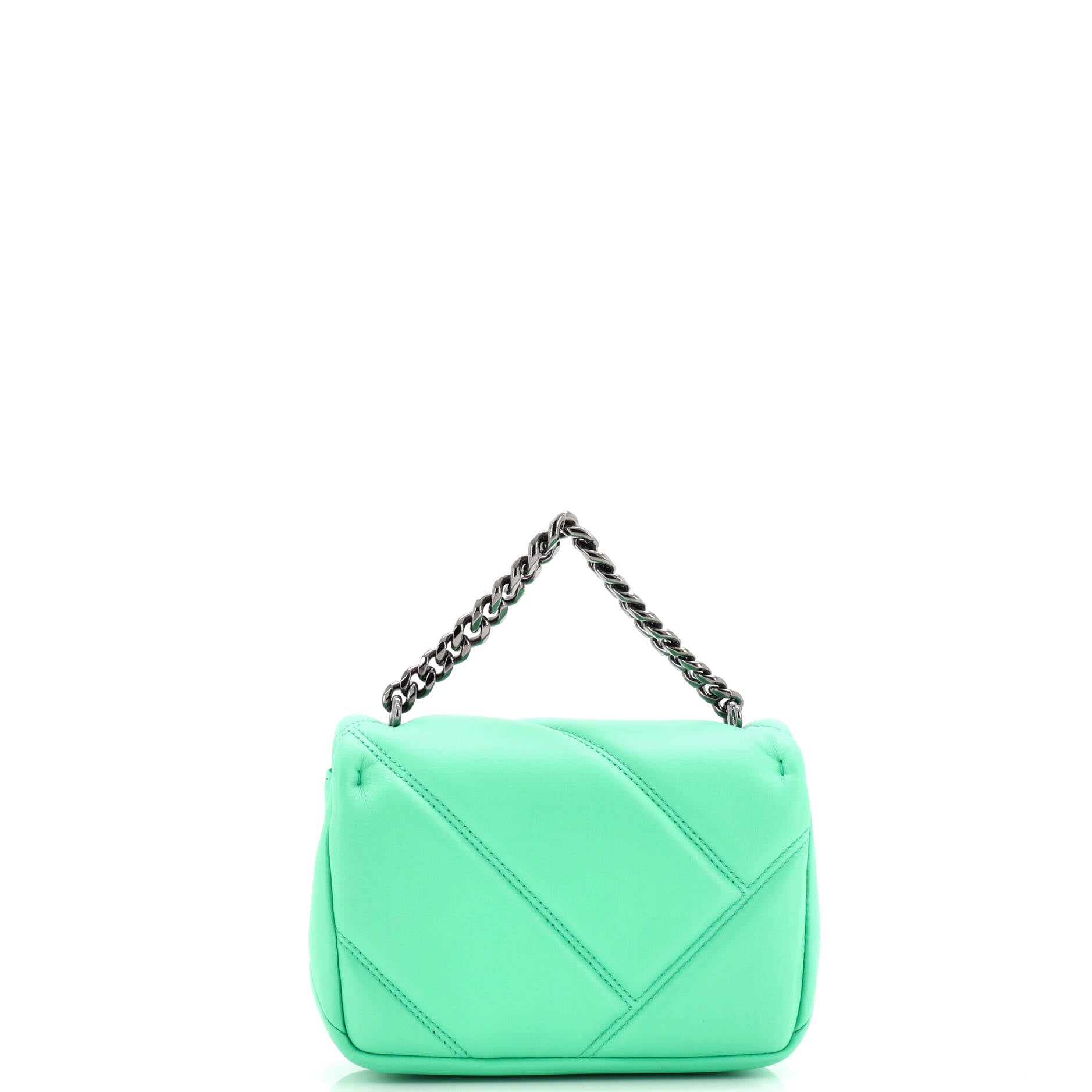 Serpenti Cabochon Messenger Bag Diagonal Quilted Leather Mini
