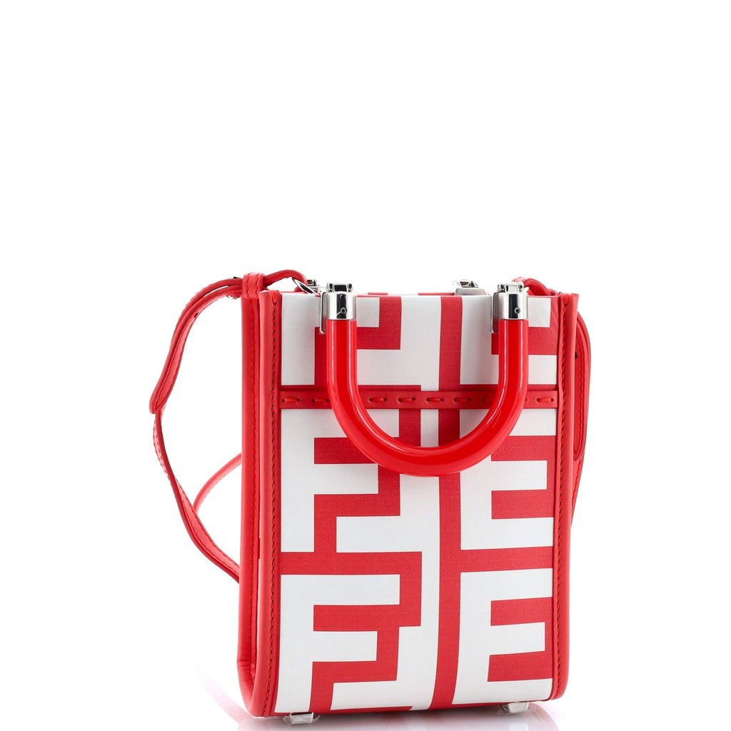 x Marc Jacobs Sunshine Shopper Tote Printed Leather Mini