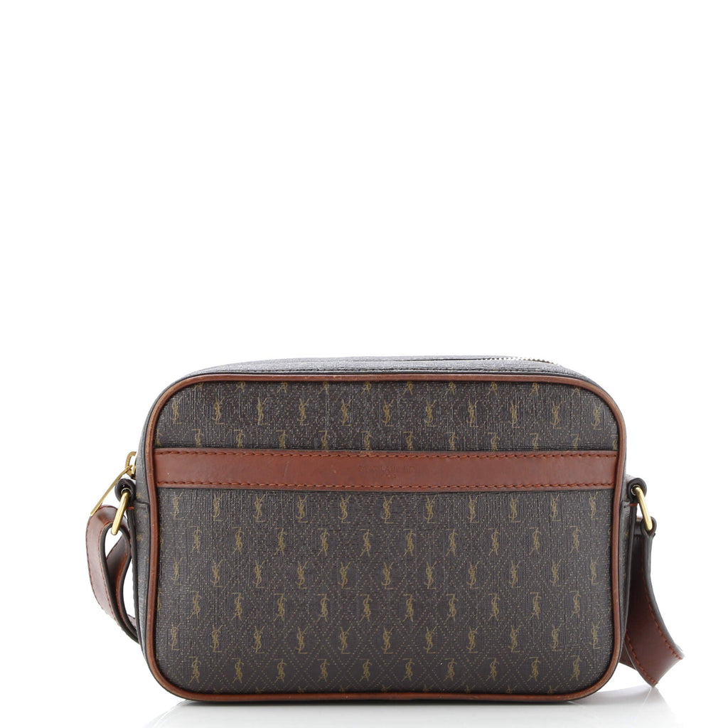 Le Monogramme Camera Bag Monogram All Over Coated Canvas and Leather Small