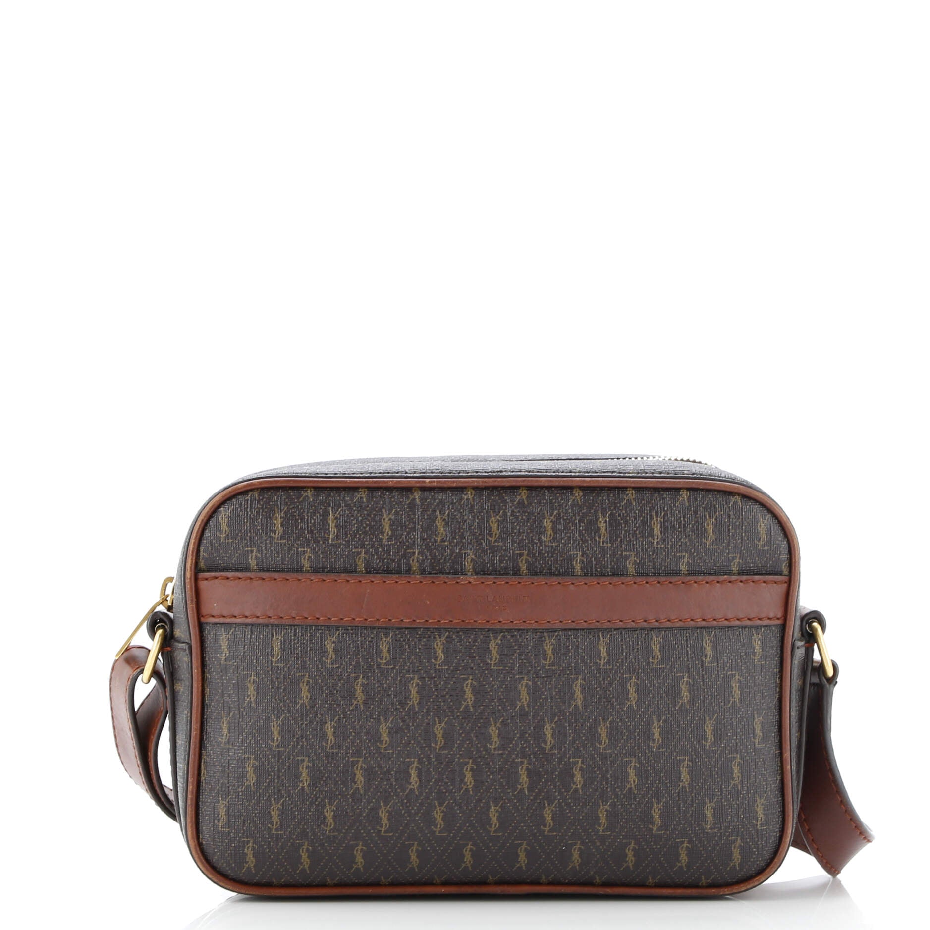 Le Monogramme Camera Bag Monogram All Over Coated Canvas and Leather Small