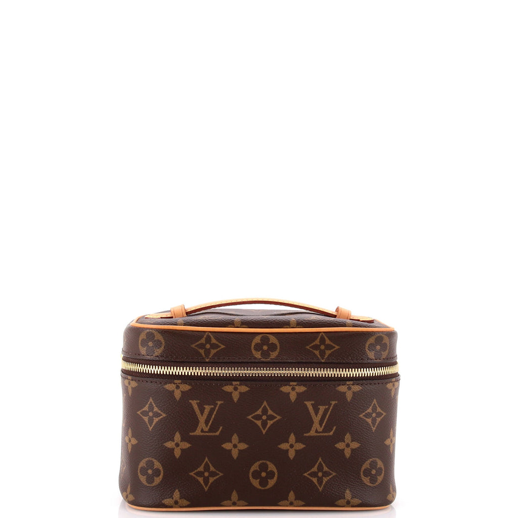 Nice Vanity Case Monogram Canvas Mini