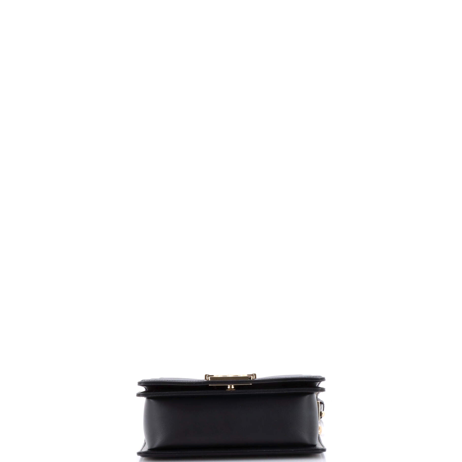 Boy Flap Bag Chain Embellished Quilted Lambskin Small