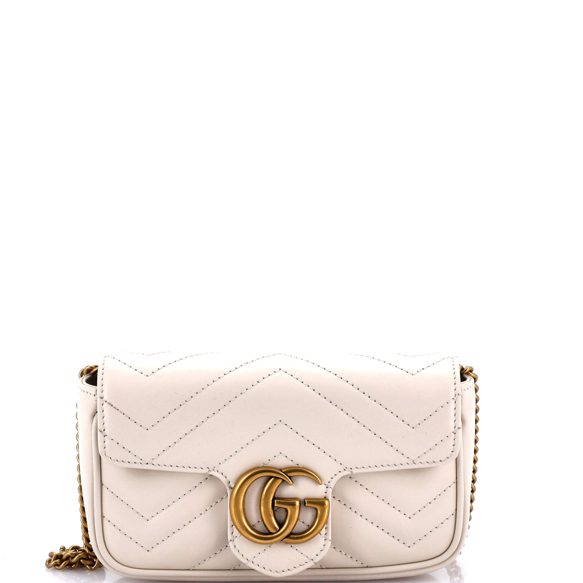 GG Marmont Flap Bag Matelasse Leather Super Mini