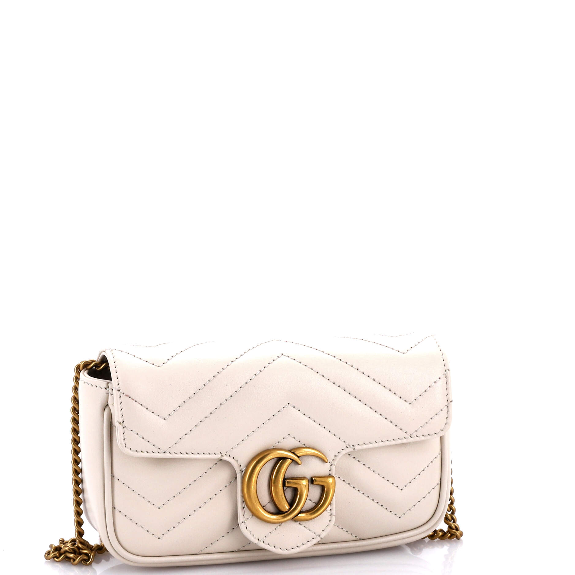 GG Marmont Flap Bag Matelasse Leather Super Mini