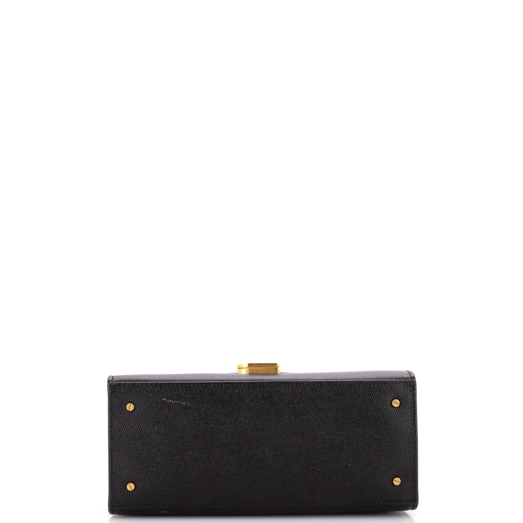 Cassandra Top Handle Bag Leather Medium