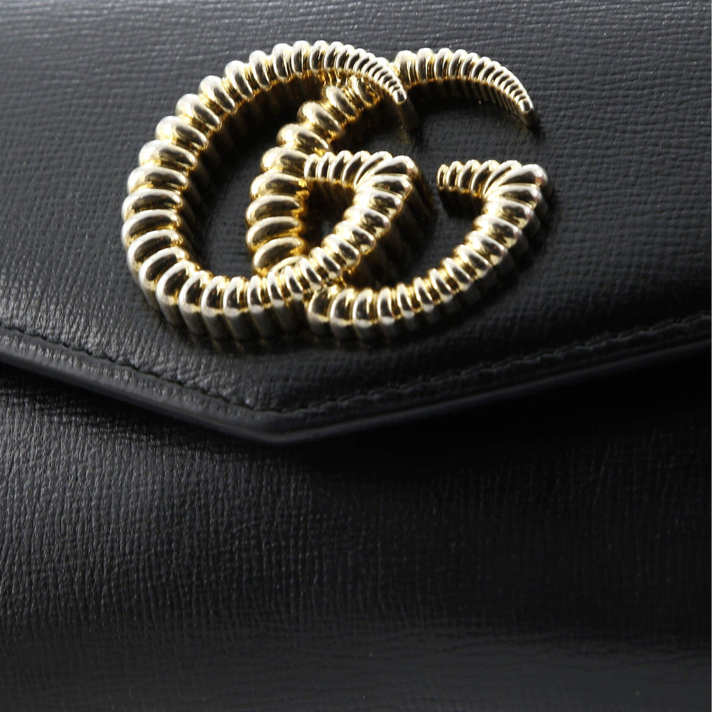 GG Broadway Envelope Clutch Leather