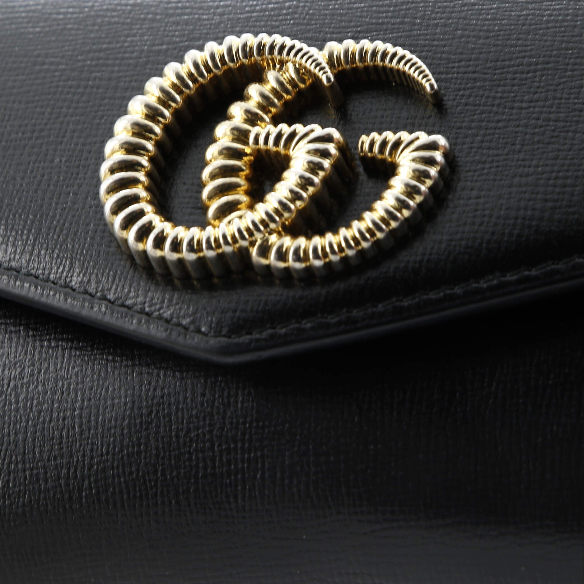GG Broadway Envelope Clutch Leather
