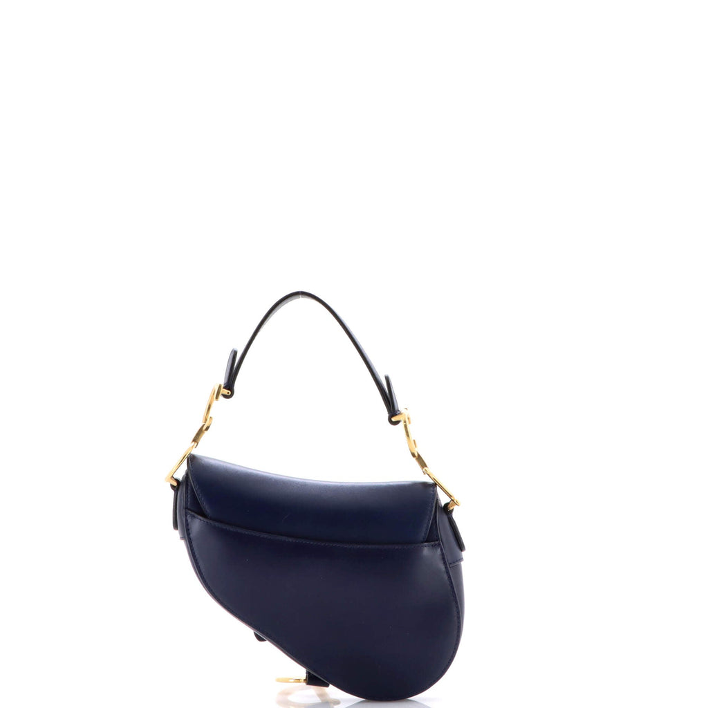 Saddle Handbag Leather Mini