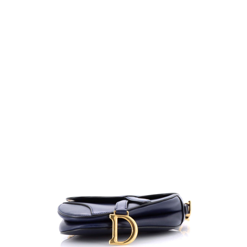 Saddle Handbag Leather Mini