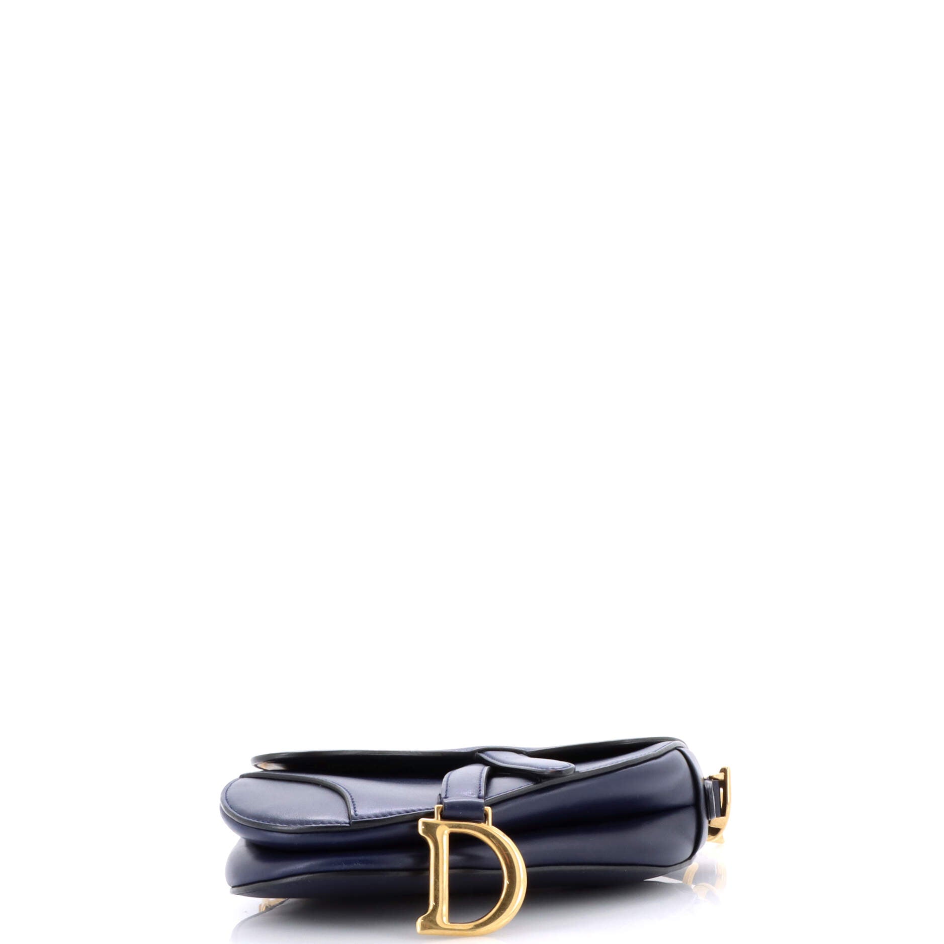 Saddle Handbag Leather Mini
