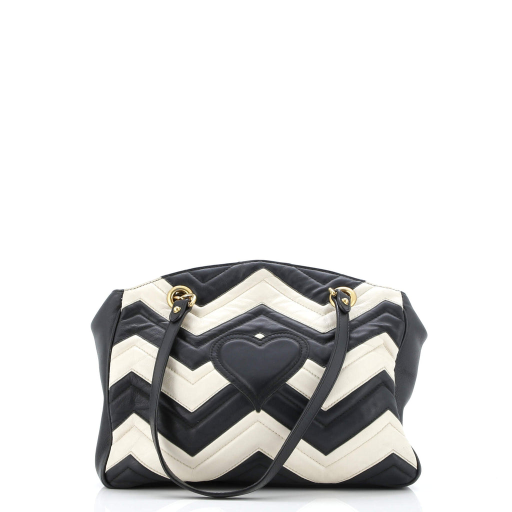 GG Marmont Chain Tote Matelasse Leather Medium