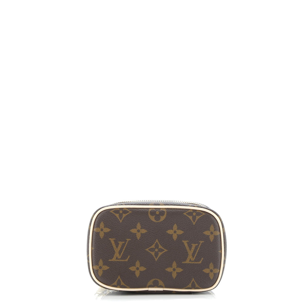Nice Vanity Case Monogram Canvas Nano