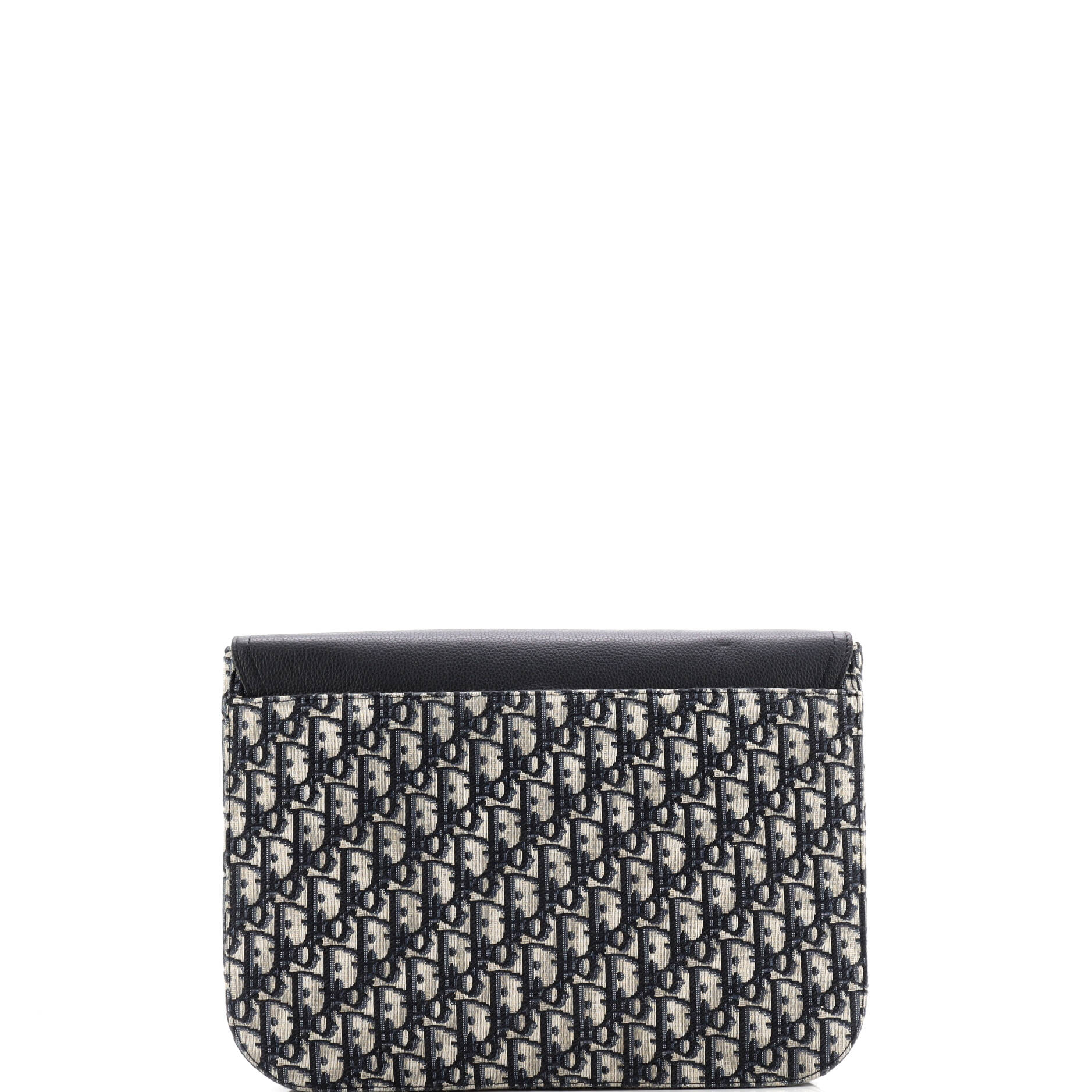 Saddle A4 Clutch Oblique Canvas and Leather