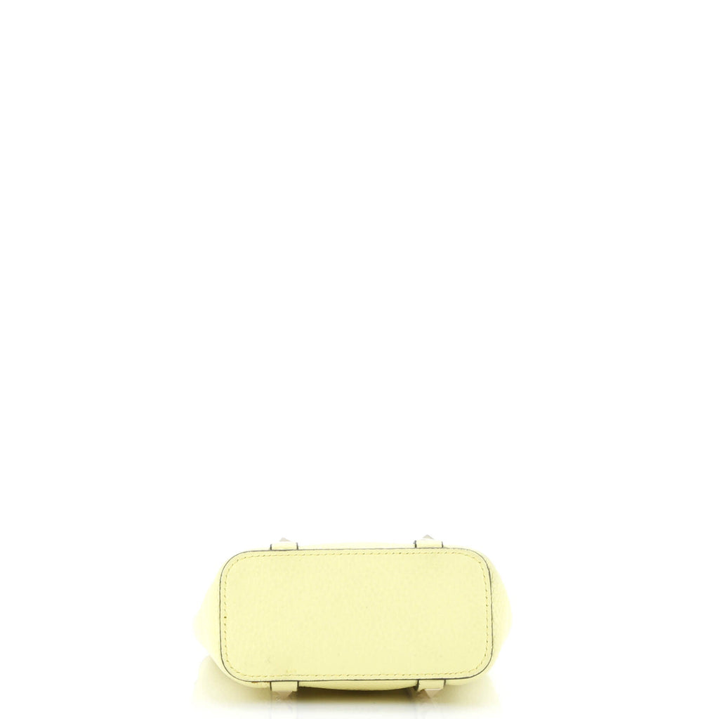Rockstud Vertical Chain Tote Leather Mini
