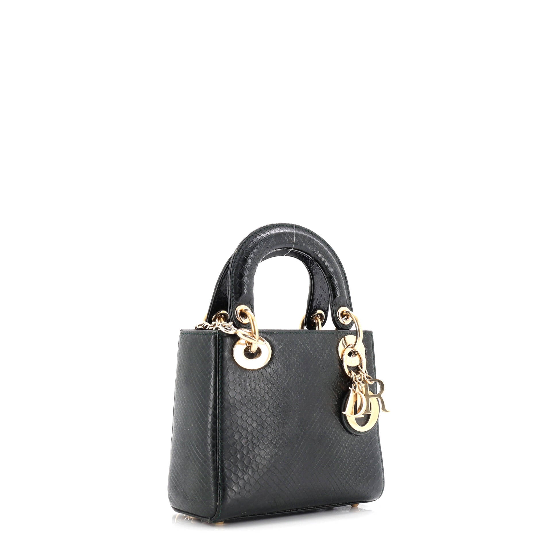 Lady Dior Chain Bag Python Mini