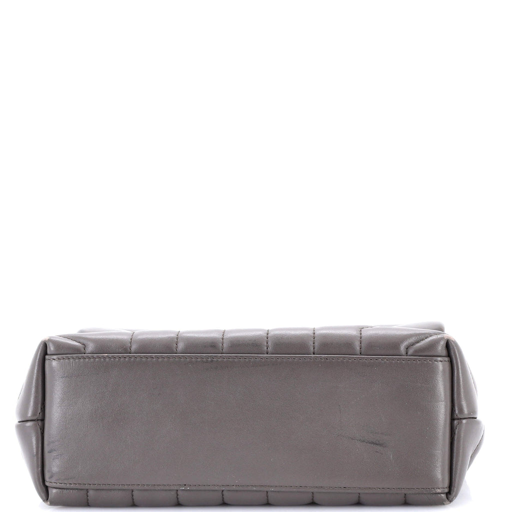 Loulou Shoulder Bag Matelasse Chevron Leather Small
