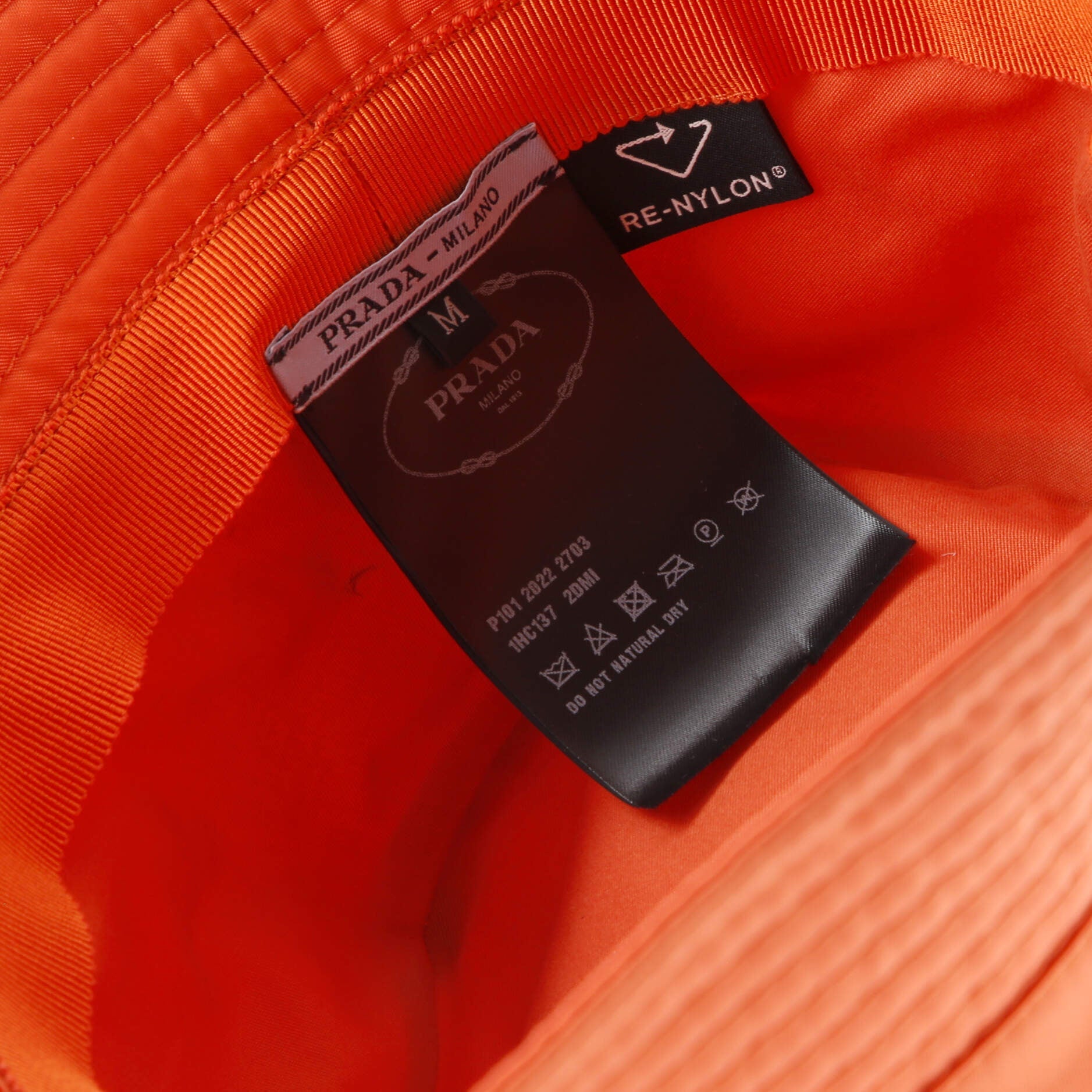 Logo Bucket Hat Printed Re-Nylon