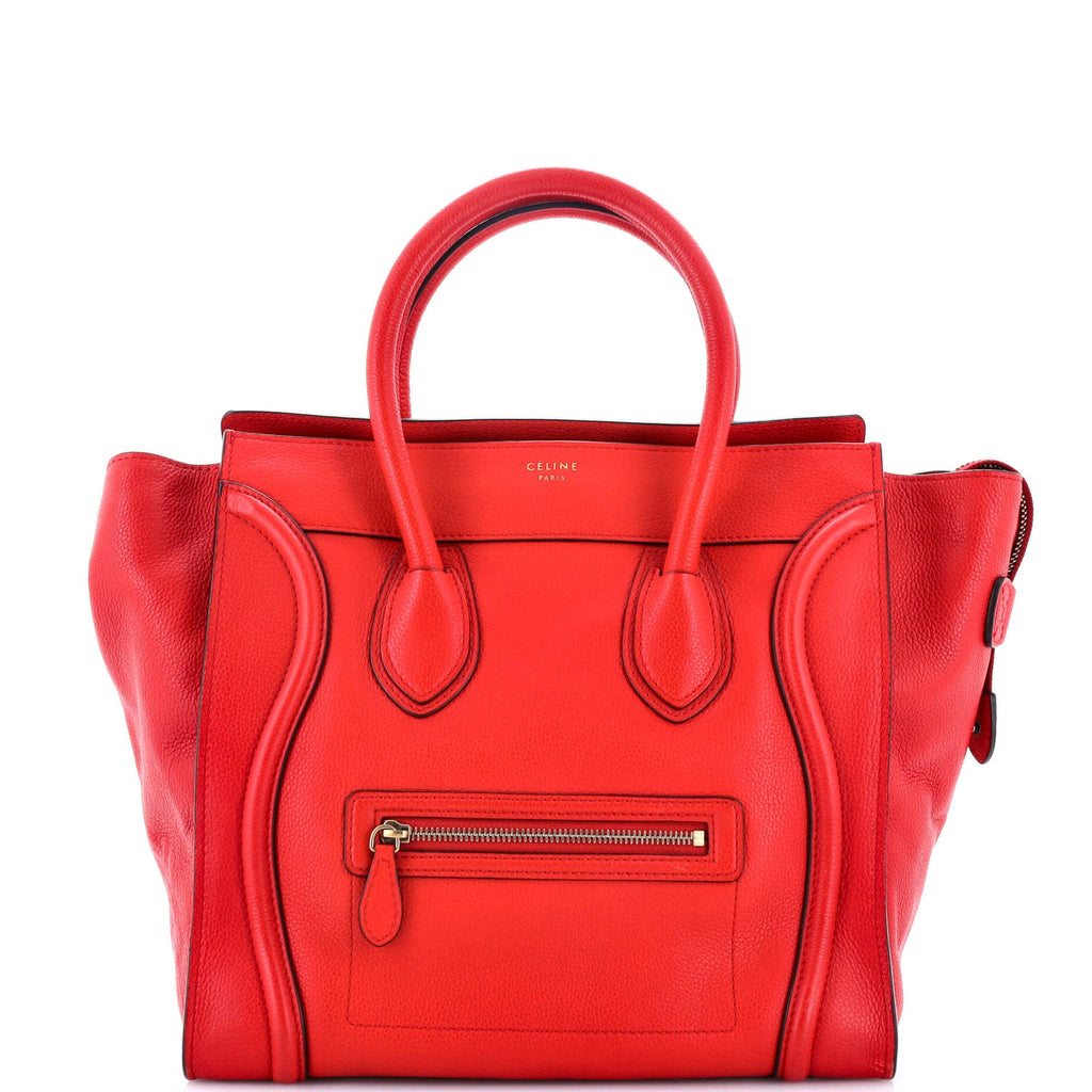 Luggage Bag Grainy Leather Mini