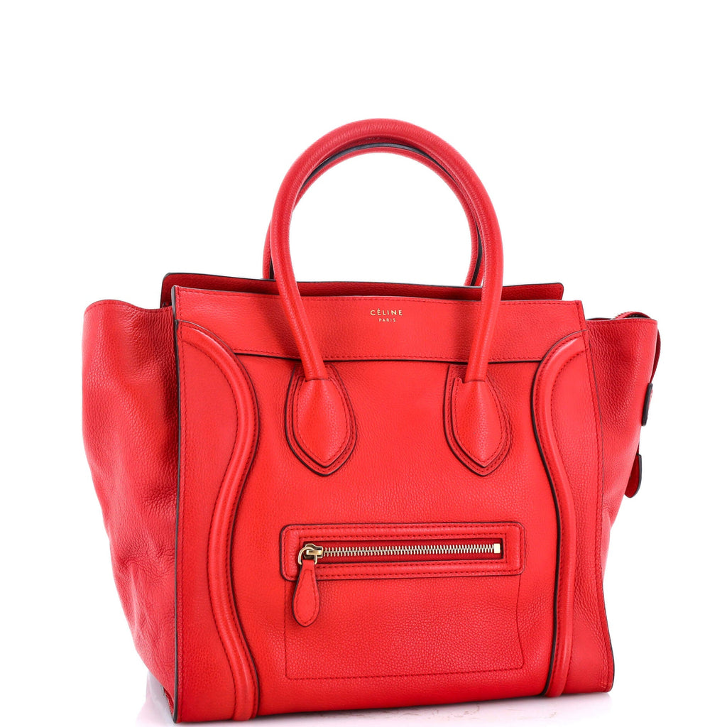 Luggage Bag Grainy Leather Mini
