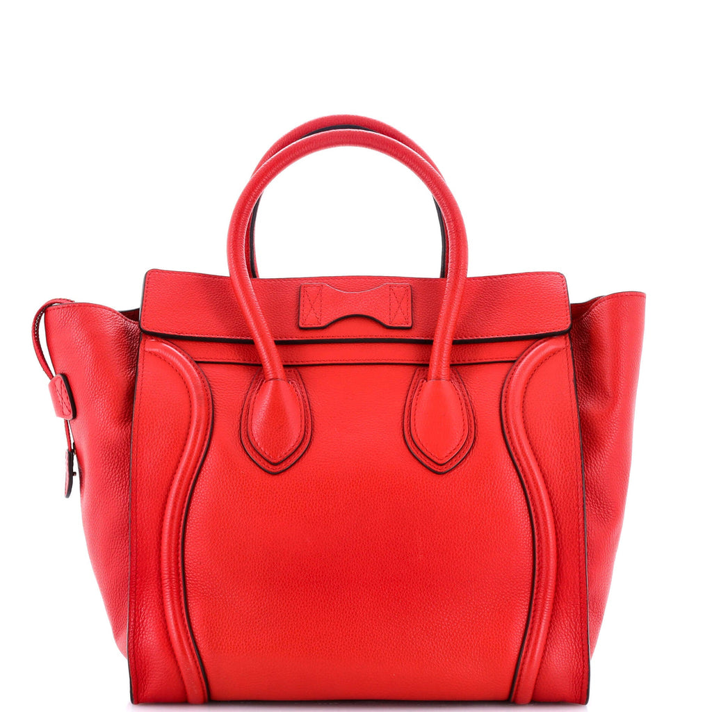 Luggage Bag Grainy Leather Mini