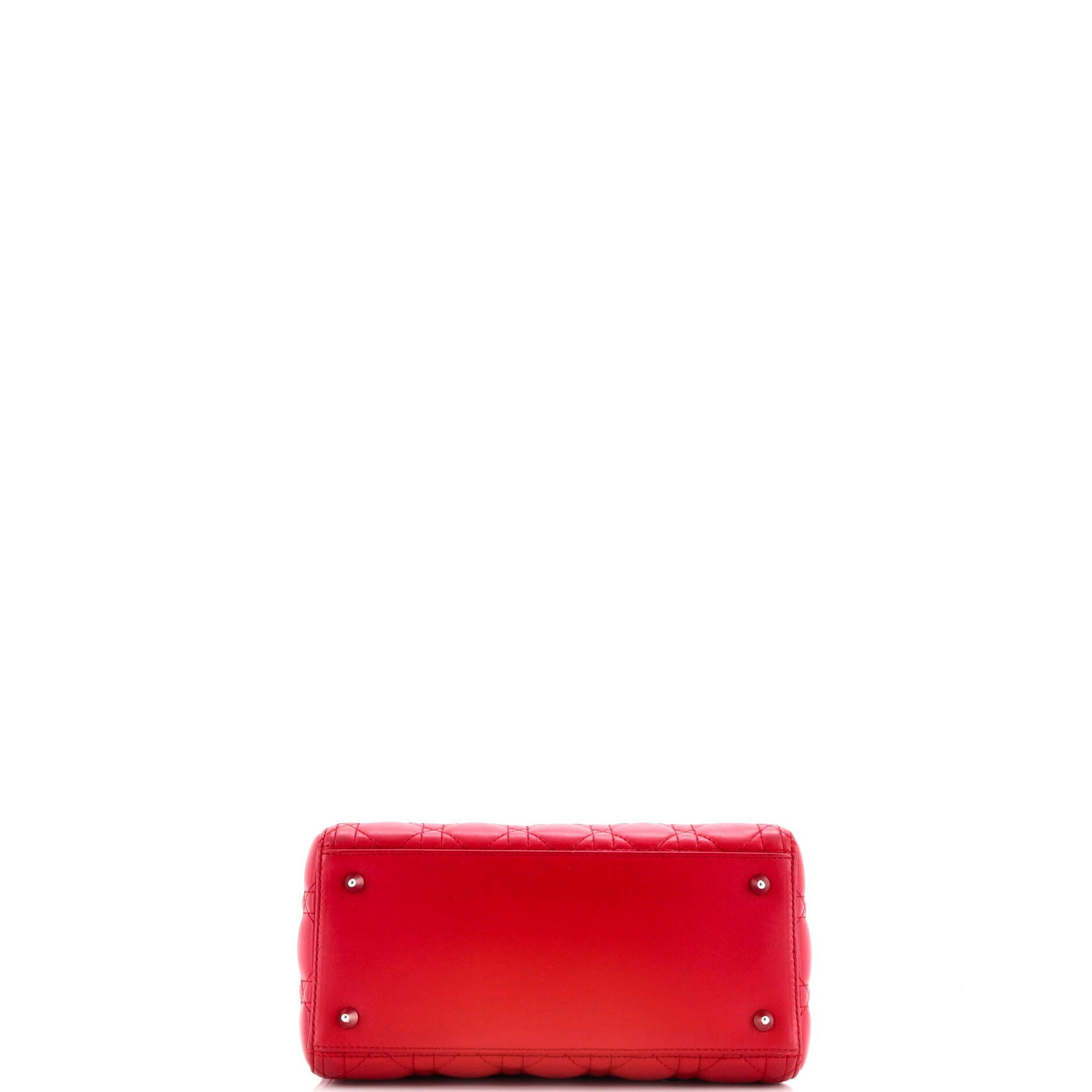 Lady Dior Bag Cannage Quilt Lambskin Medium