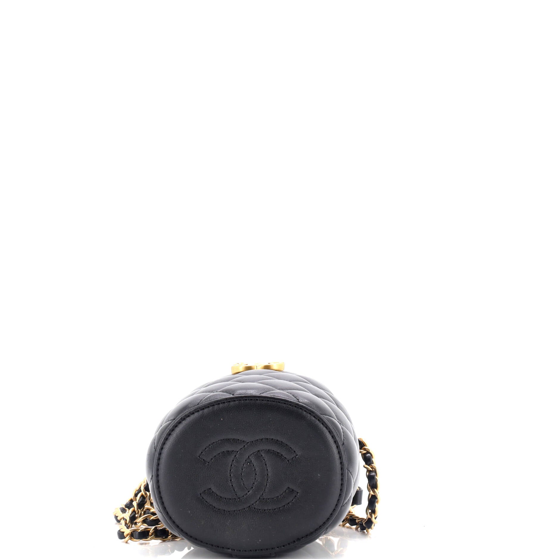 Crown Box Vanity Bag Quilted Lambskin Mini