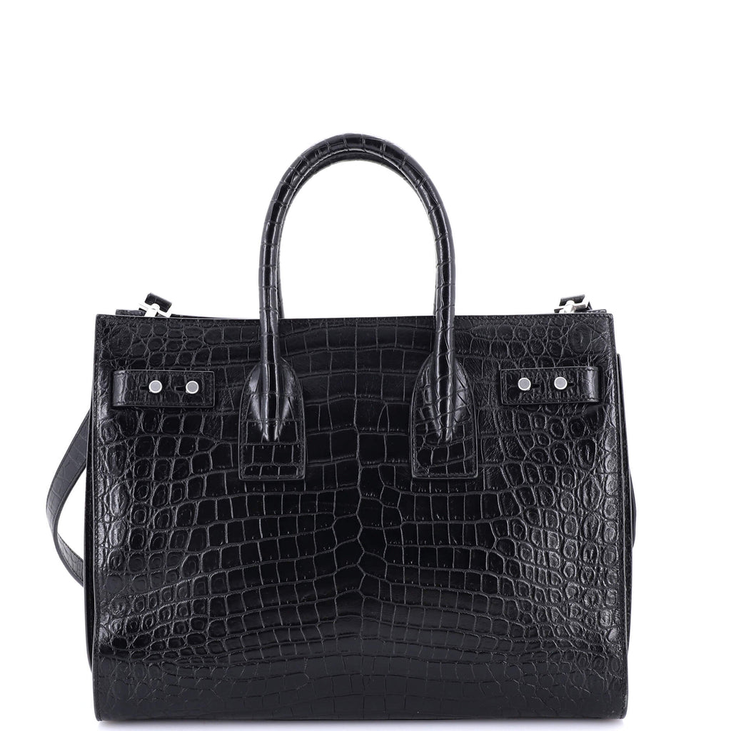 Sac de Jour NM Bag Crocodile Embossed Leather Small