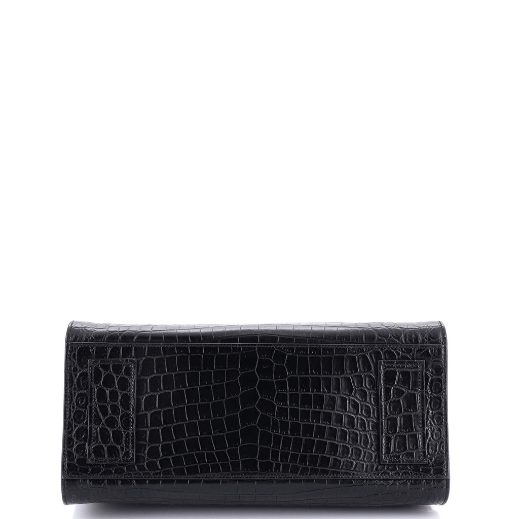 Sac de Jour NM Bag Crocodile Embossed Leather Small
