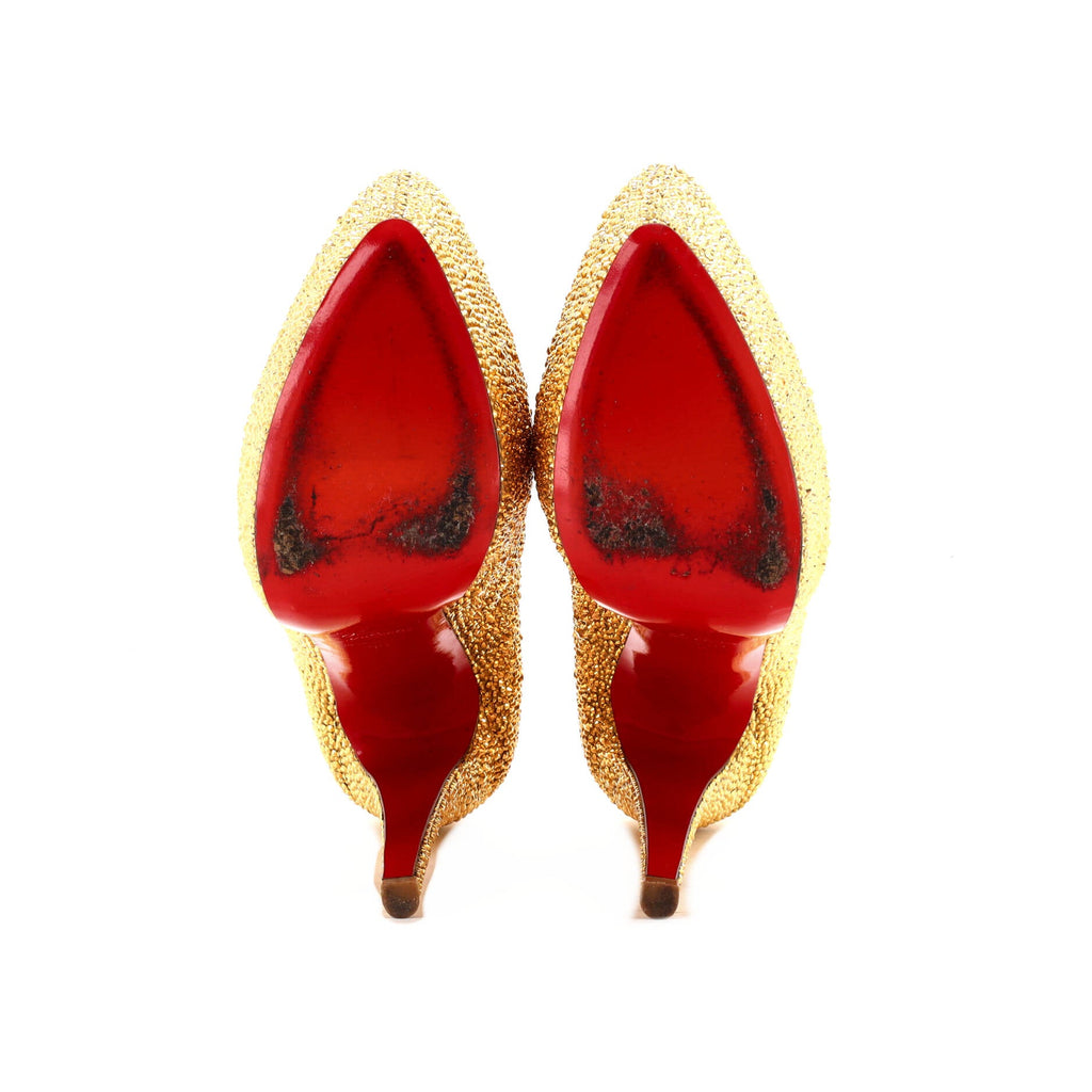 Women's Daffodile Pumps Crystal Embellished Leather 160