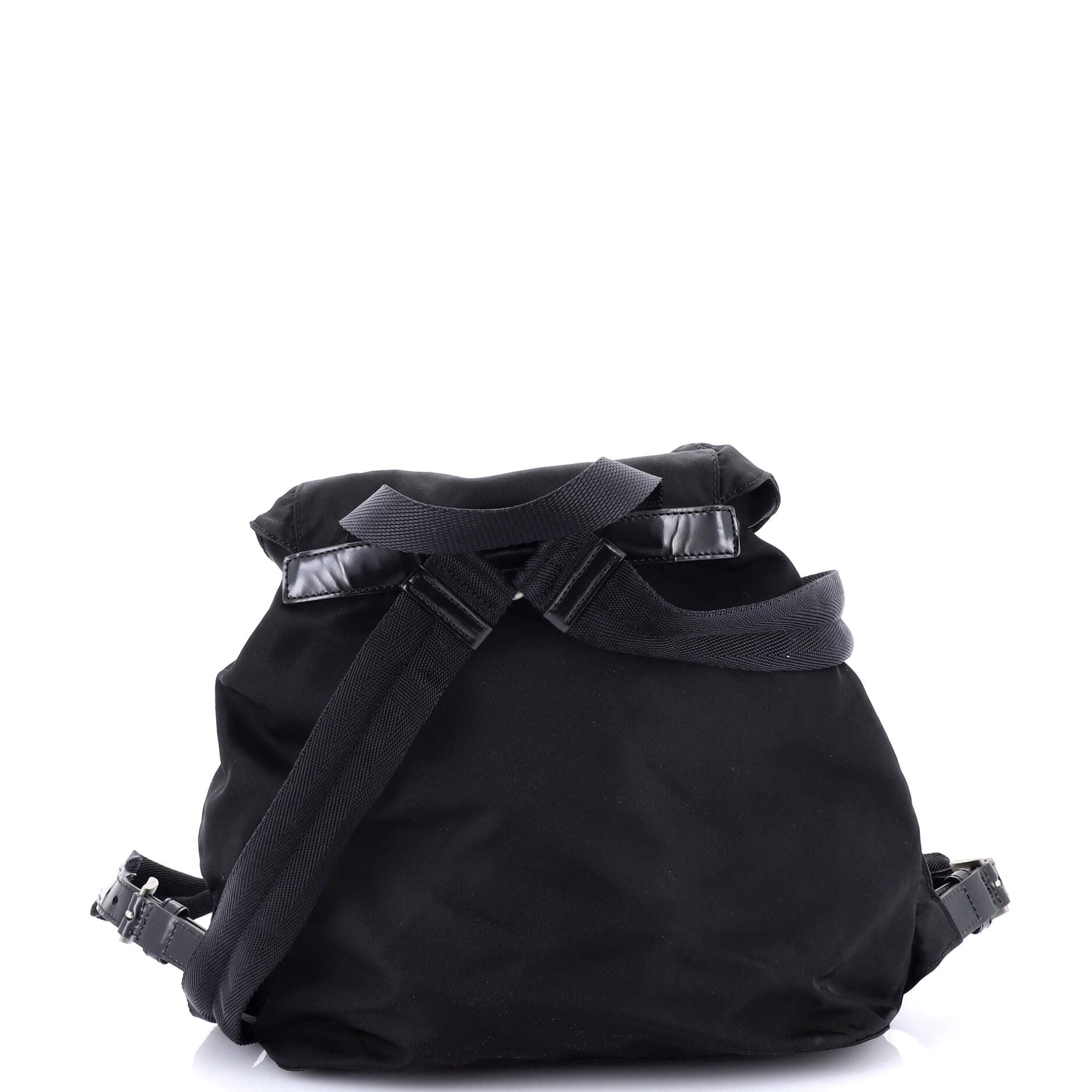 Double Front Pocket Backpack Tessuto Small