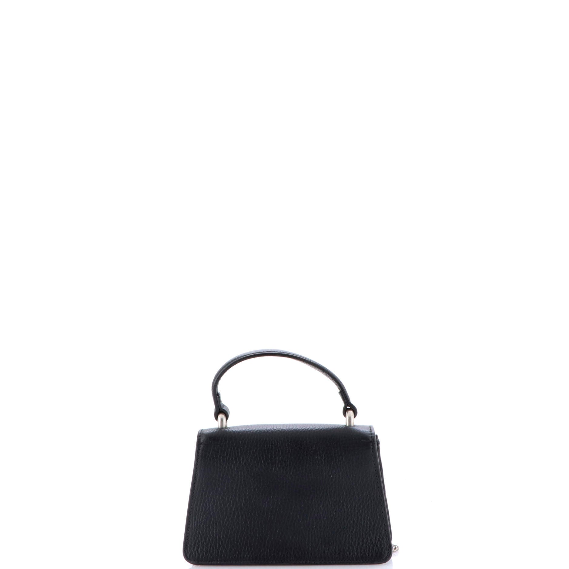 Dionysus Top Handle Bag Leather with Crystals Mini