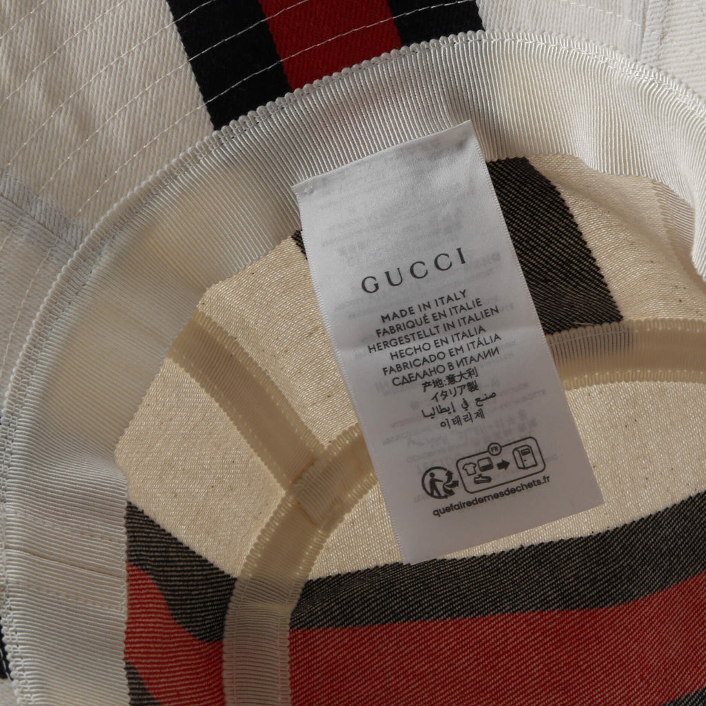 Web Bucket Hat Cotton Large