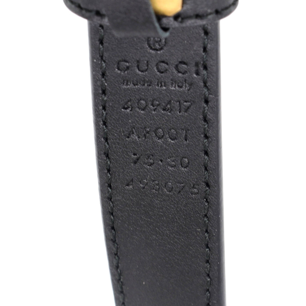 GG Marmont Belt Leather Thin