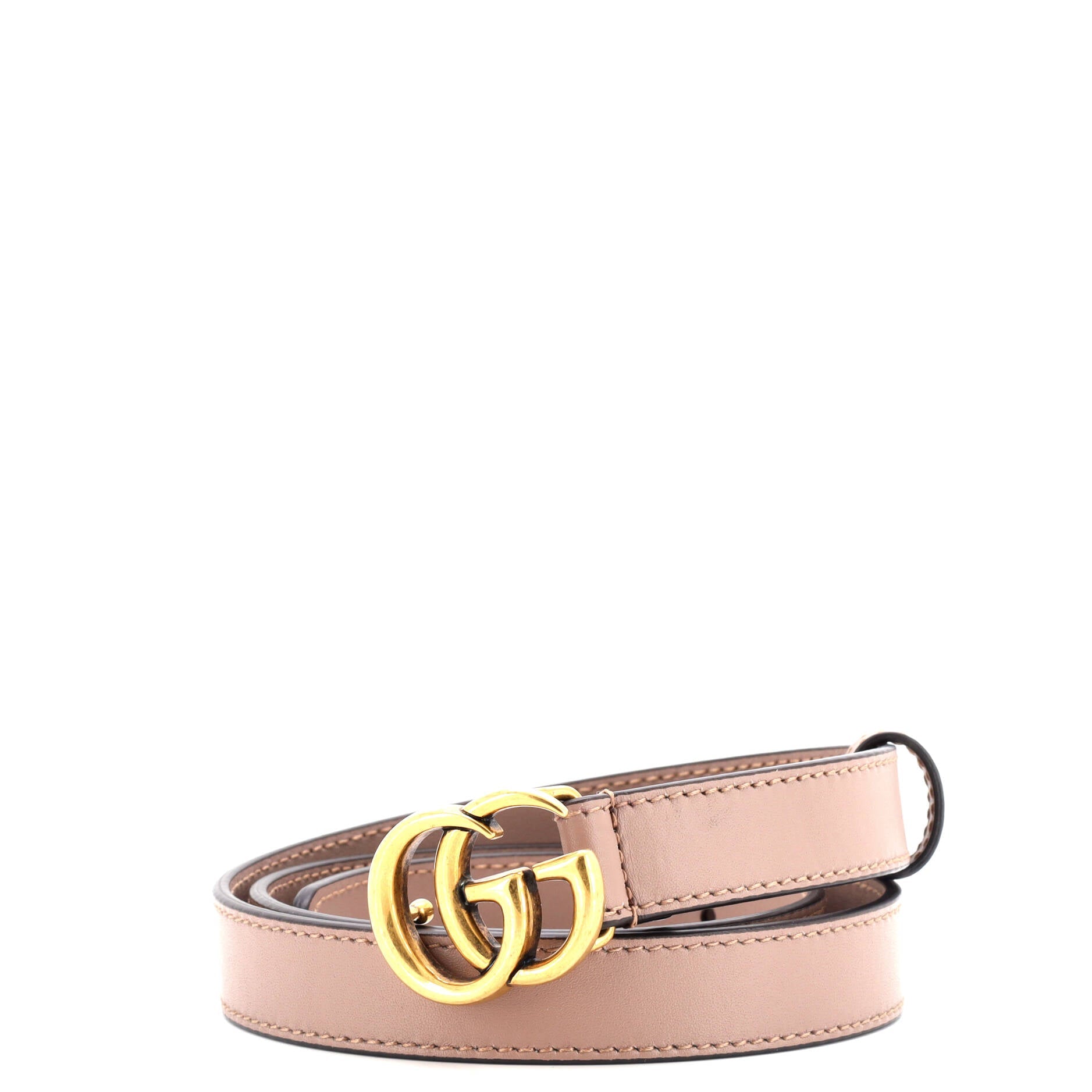 GG Marmont Belt Leather Thin