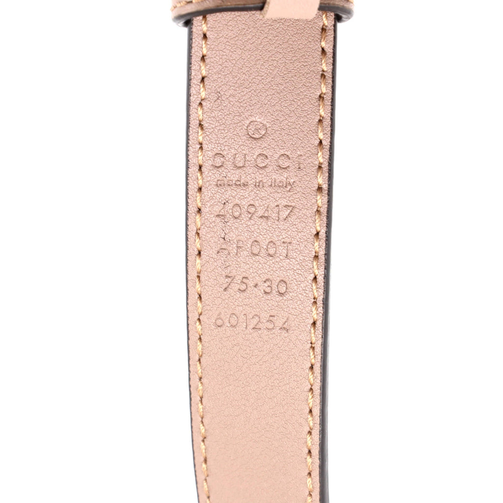 GG Marmont Belt Leather Thin