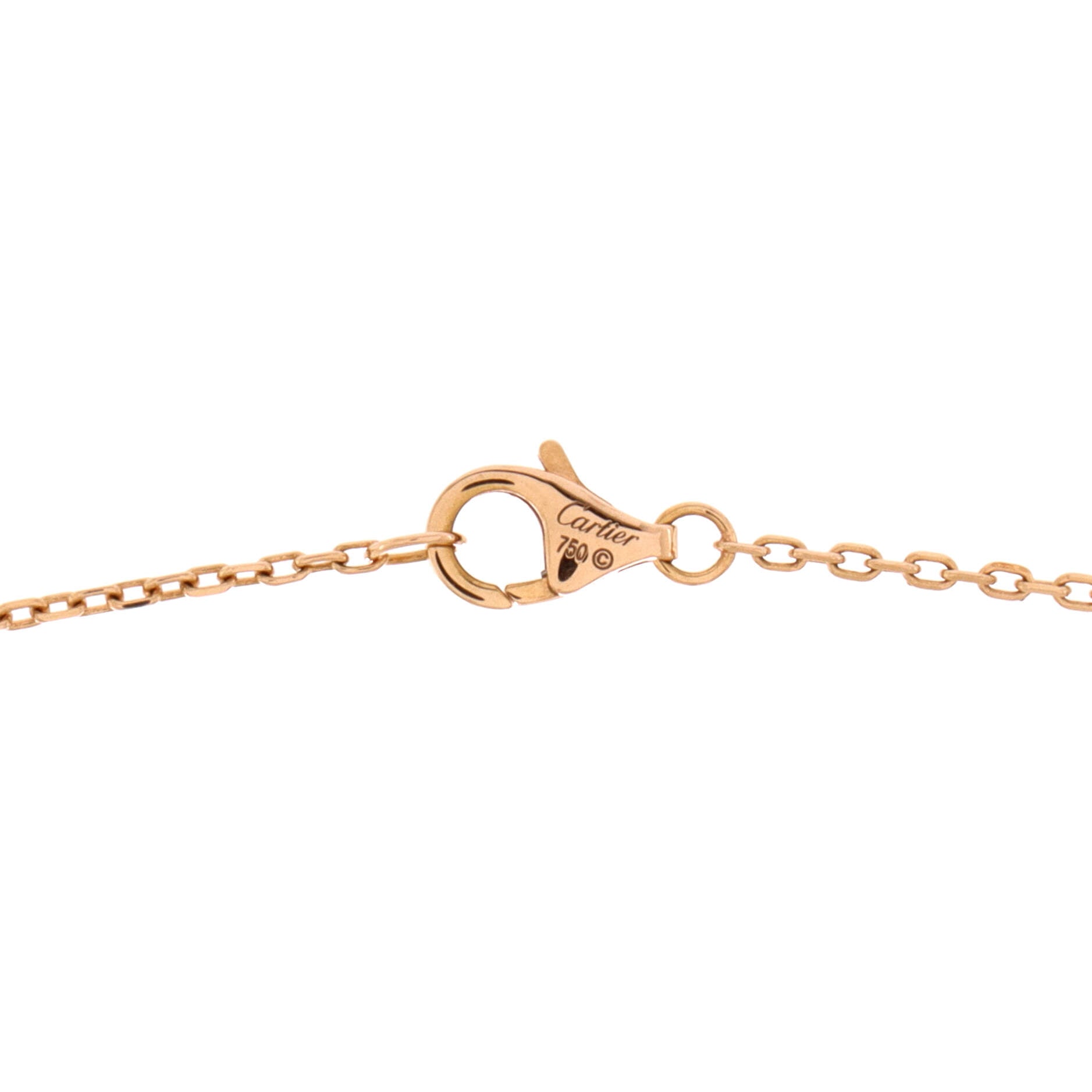 Trinity Heart Pendant Necklace 18K Tricolor Gold