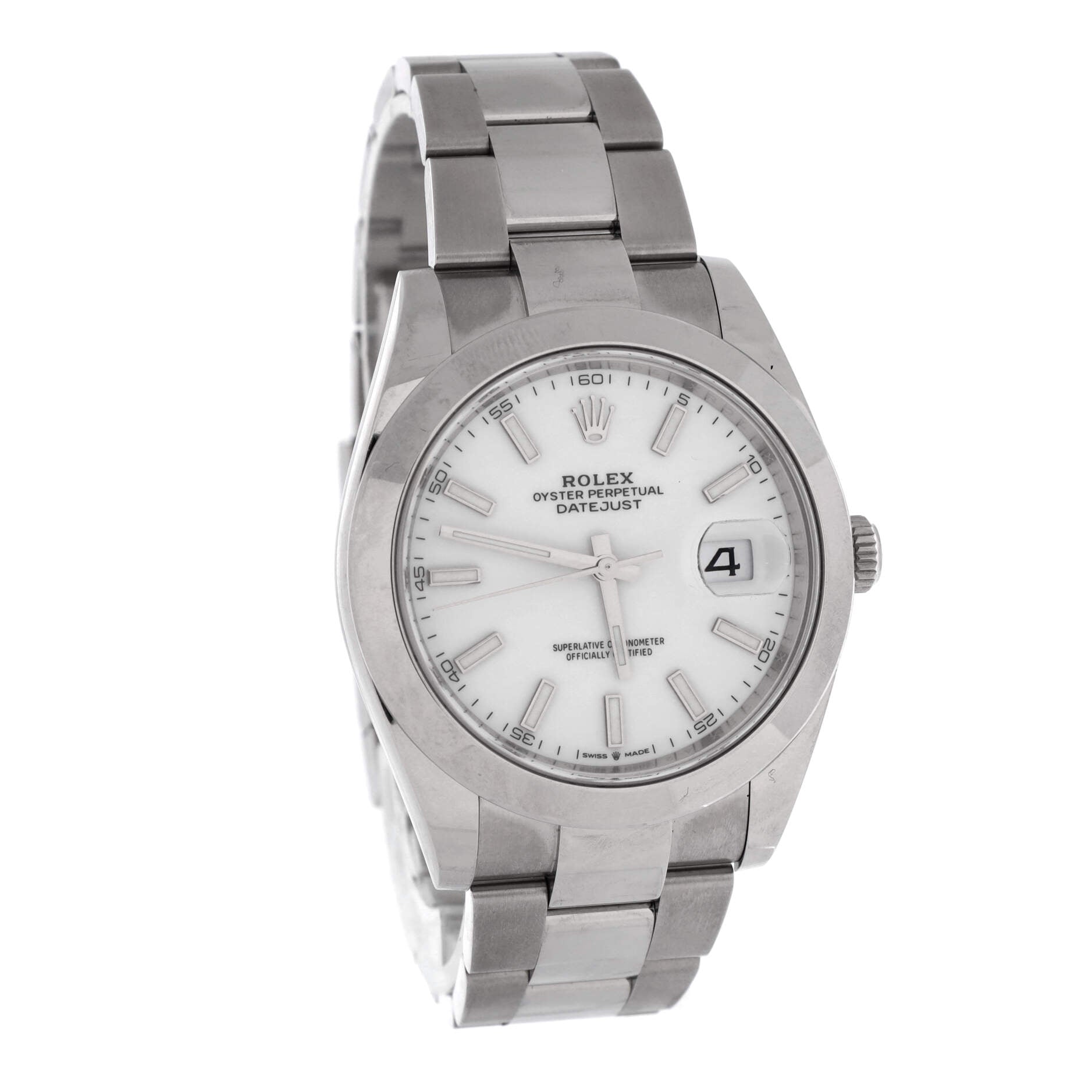 Oyster Perpetual Datejust Automatic Watch Stainless Steel 41