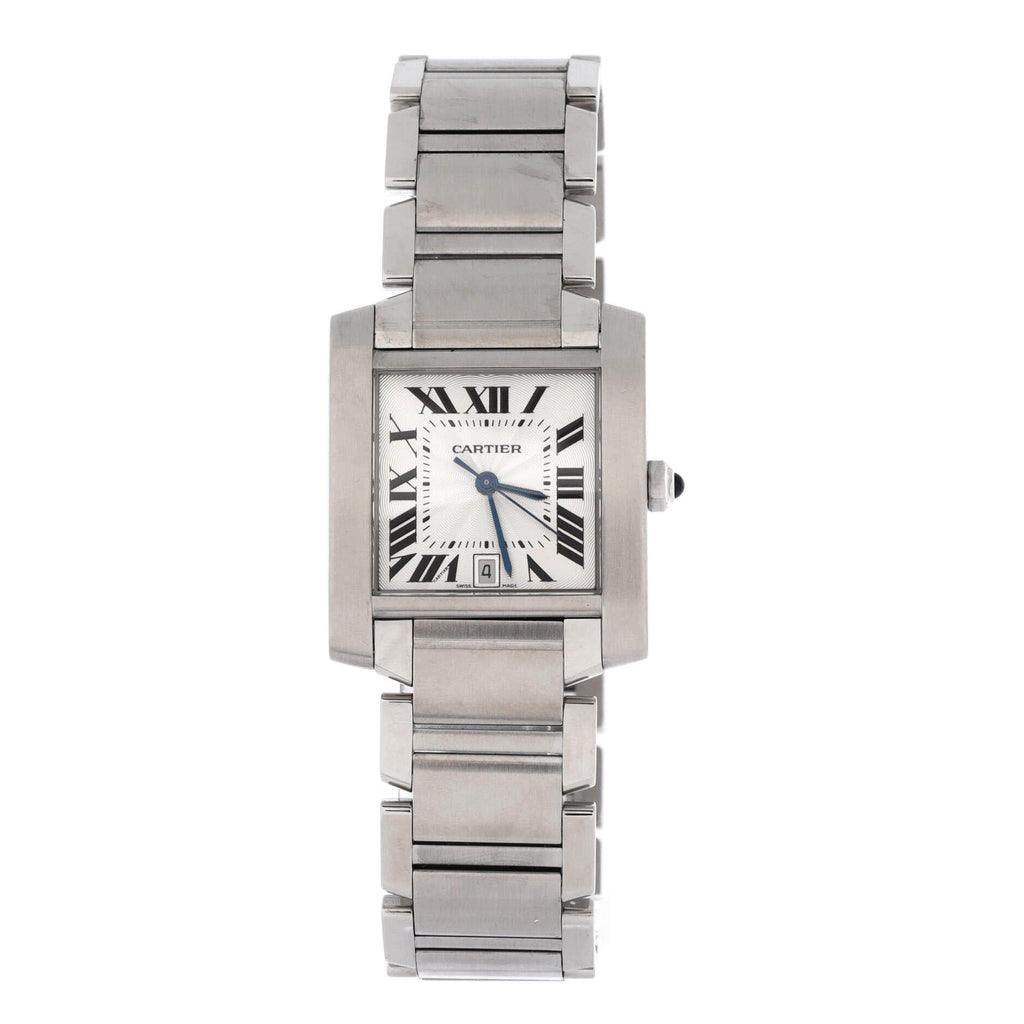 Tank Francaise Automatic Watch Stainless Steel 28