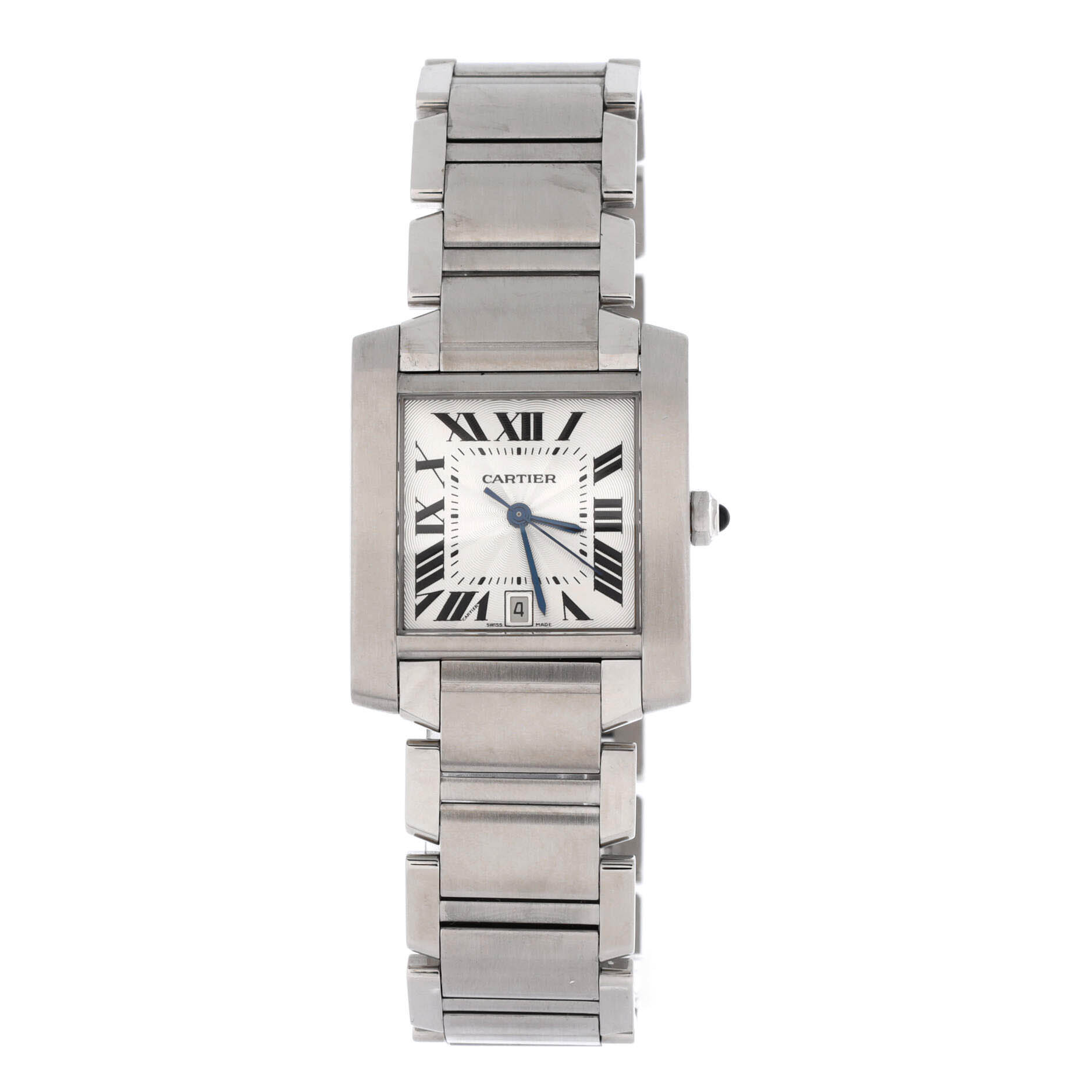 Tank Francaise Automatic Watch Stainless Steel 28