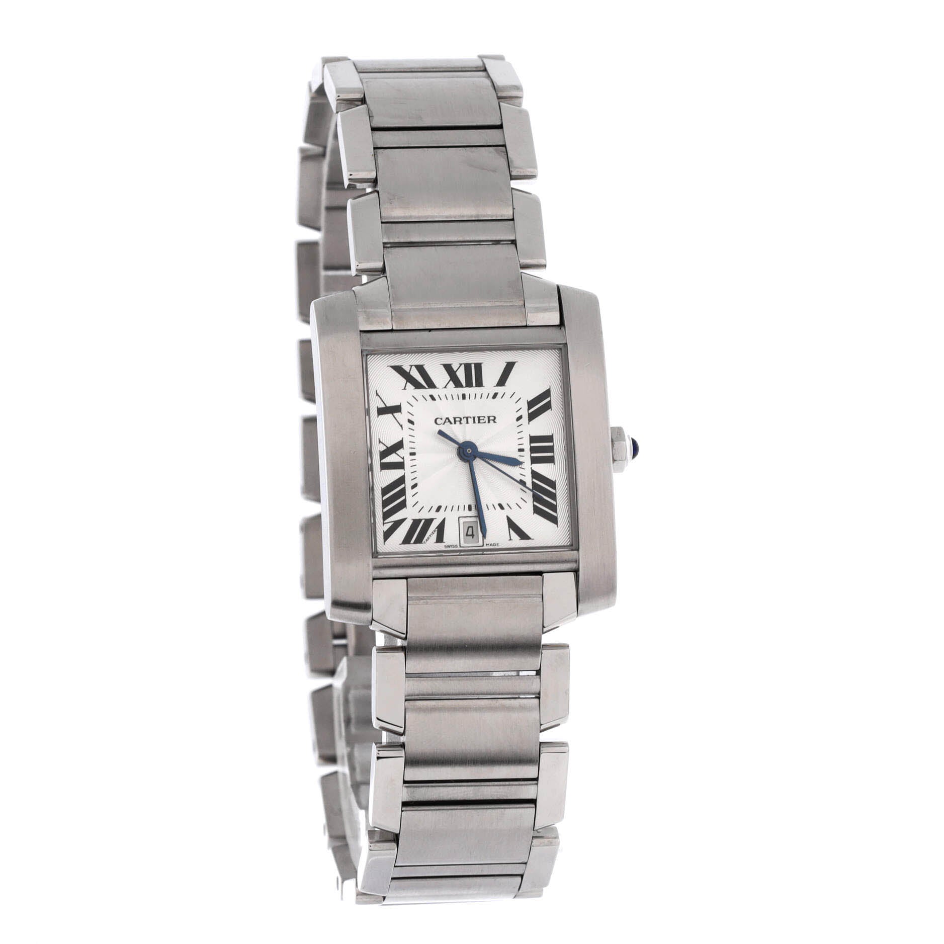 Tank Francaise Automatic Watch Stainless Steel 28