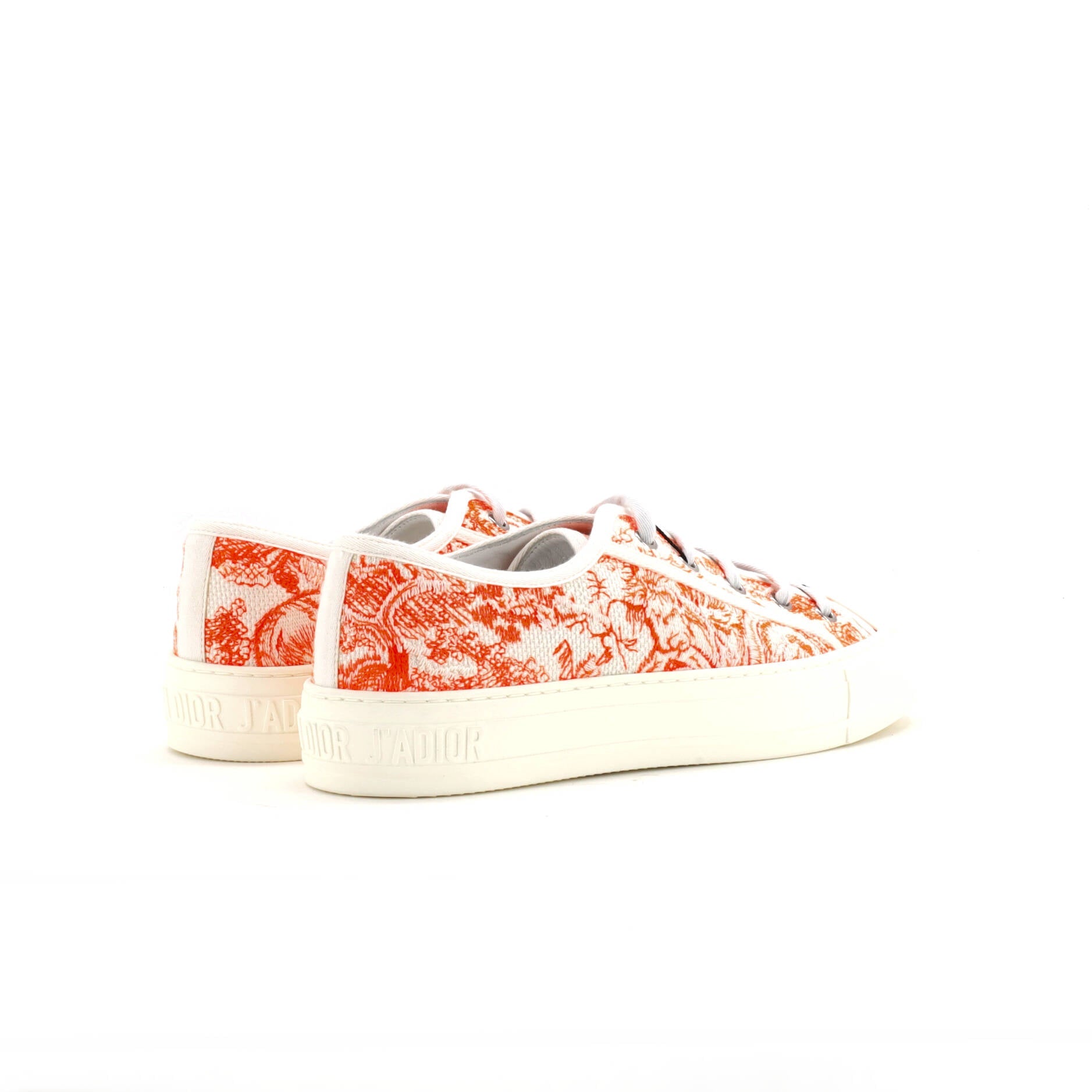 Women's Walk'N'Dior Sneakers Embroidered Canvas