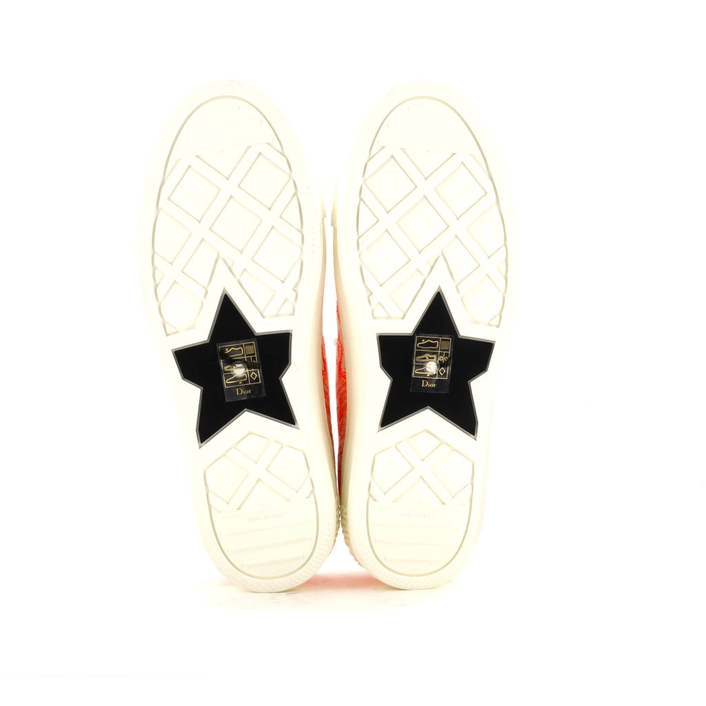 Women's Walk'N'Dior Sneakers Embroidered Canvas