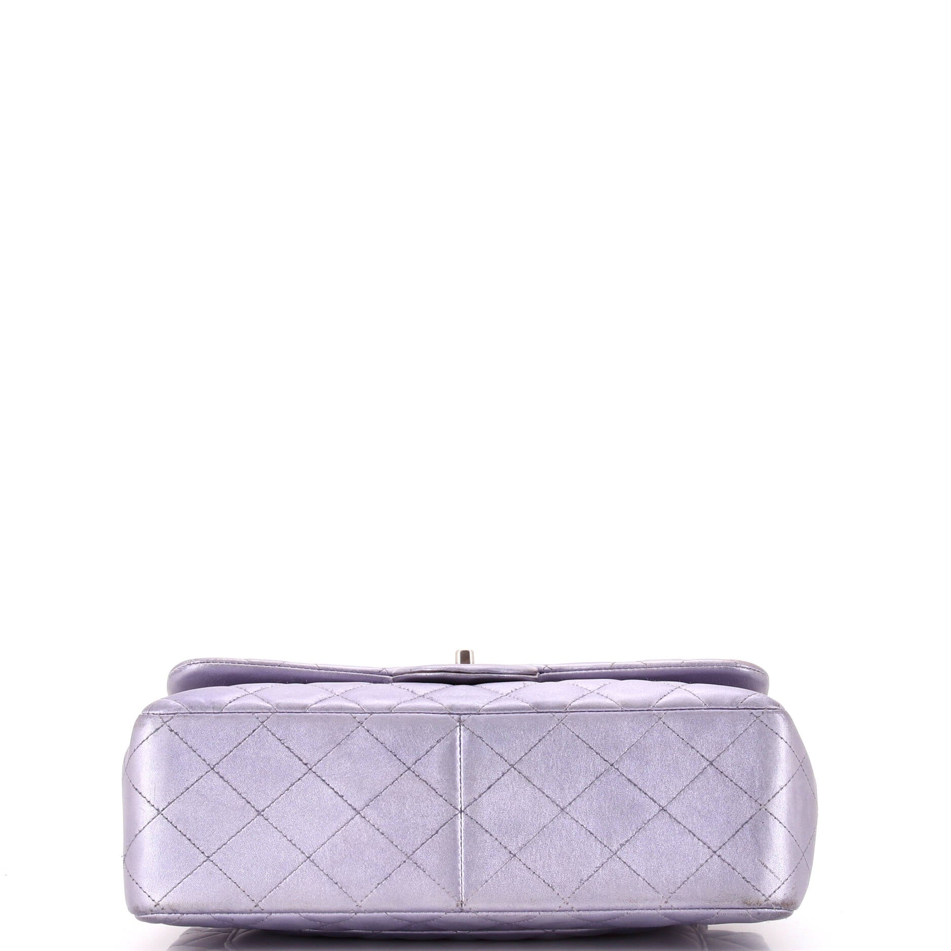 Classic Double Flap Bag Quilted Iridescent Lambskin Jumbo