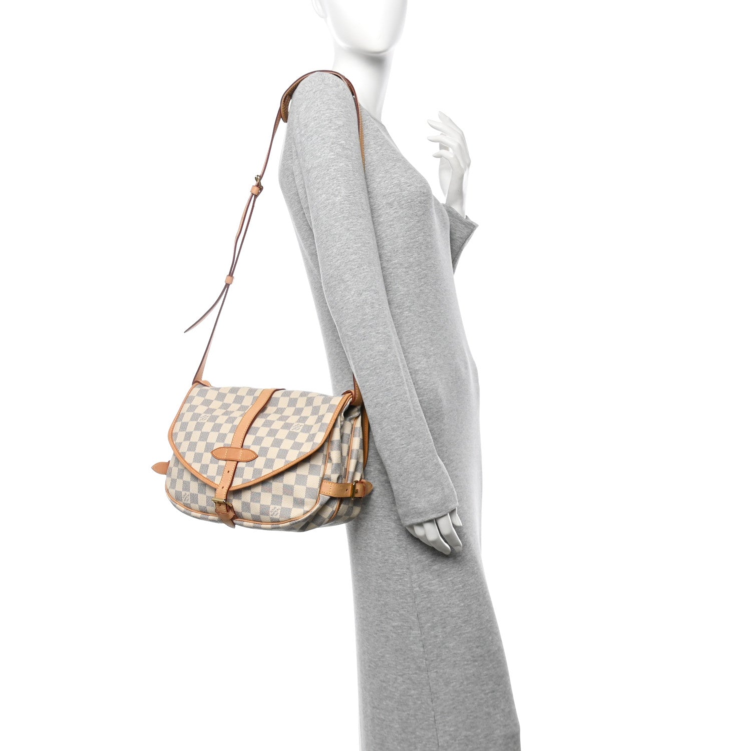 Damier Azur Saumur MM