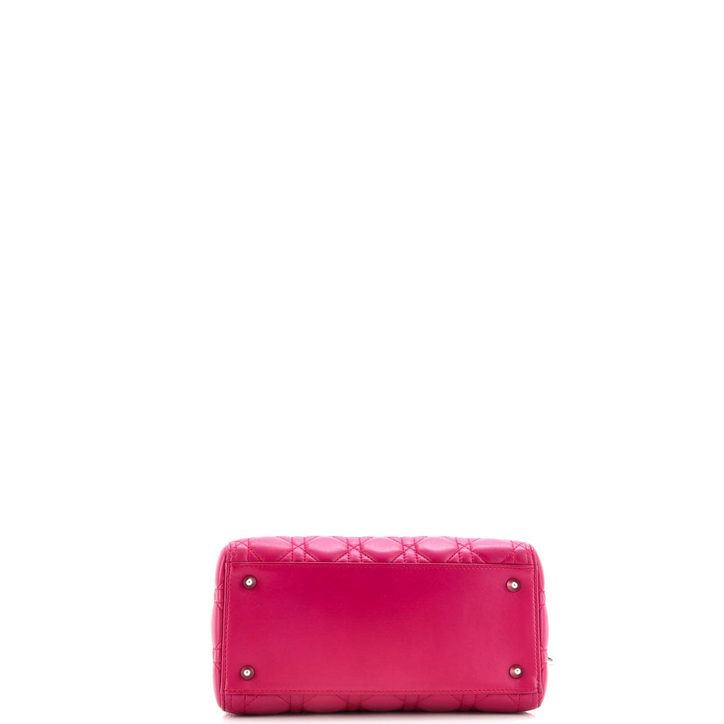 Lady Dior Bag Cannage Quilt Lambskin Medium