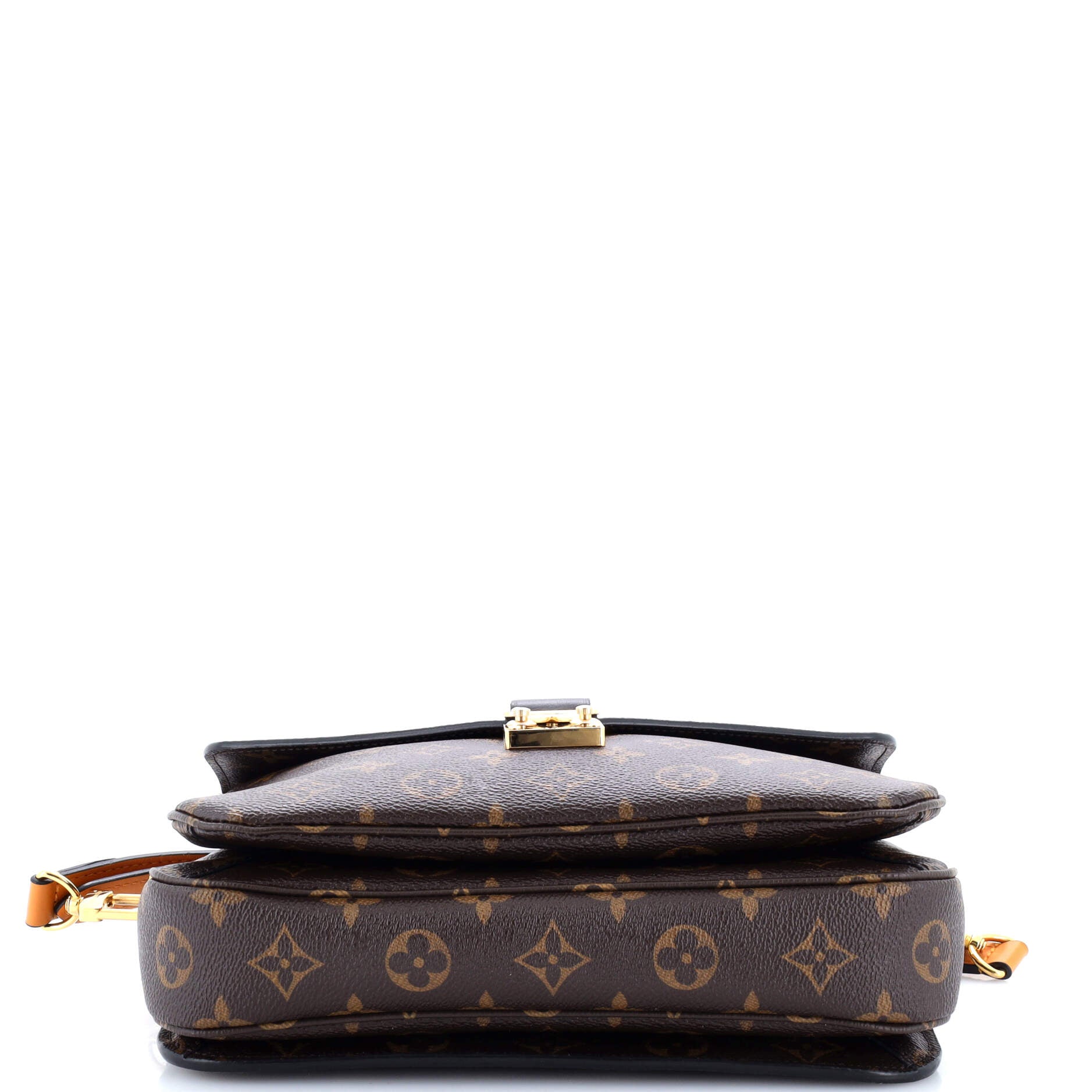 Braided Handle Pochette Metis Monogram Canvas with Leather