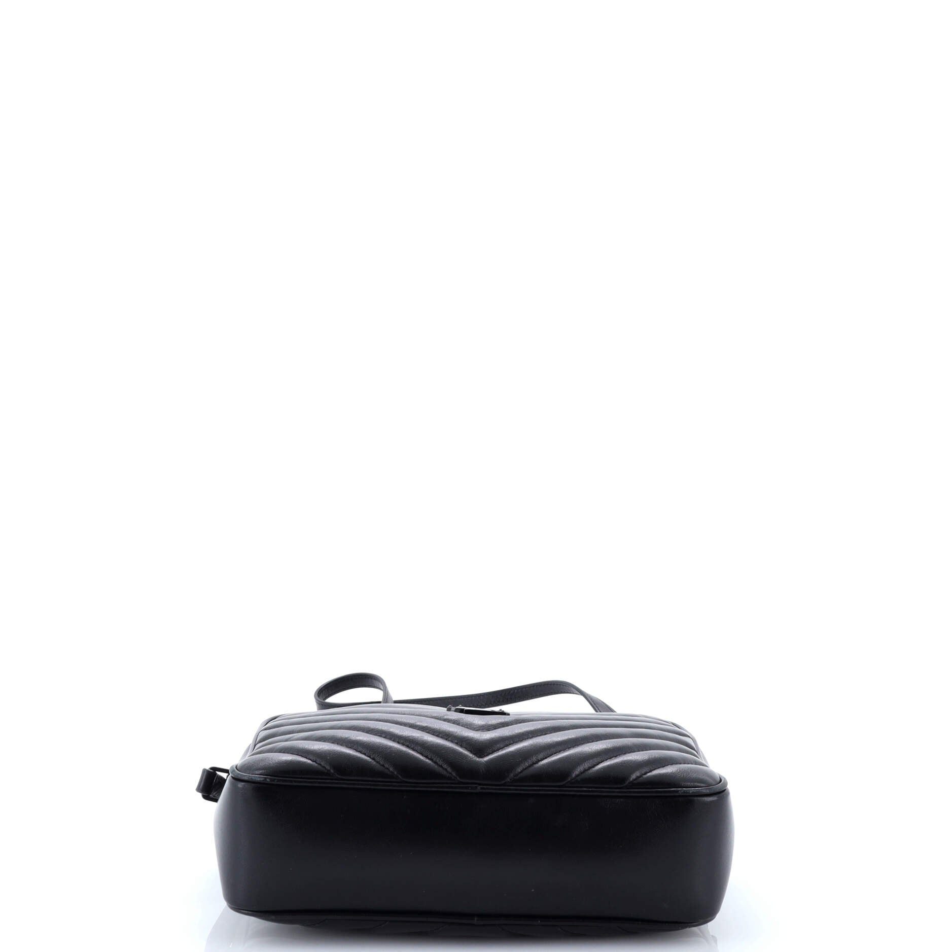 Lou Camera Bag Matelasse Chevron Leather Small